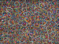 faces 15 | felt marker on paper | 18x24
