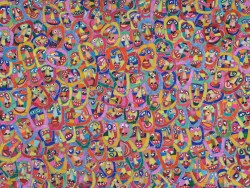 faces 12 | felt marker on paper | 18x24