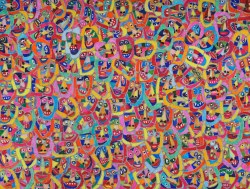 faces 13 | felt marker on paper | 18x24