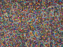 faces 16 | felt marker on paper | 18x24